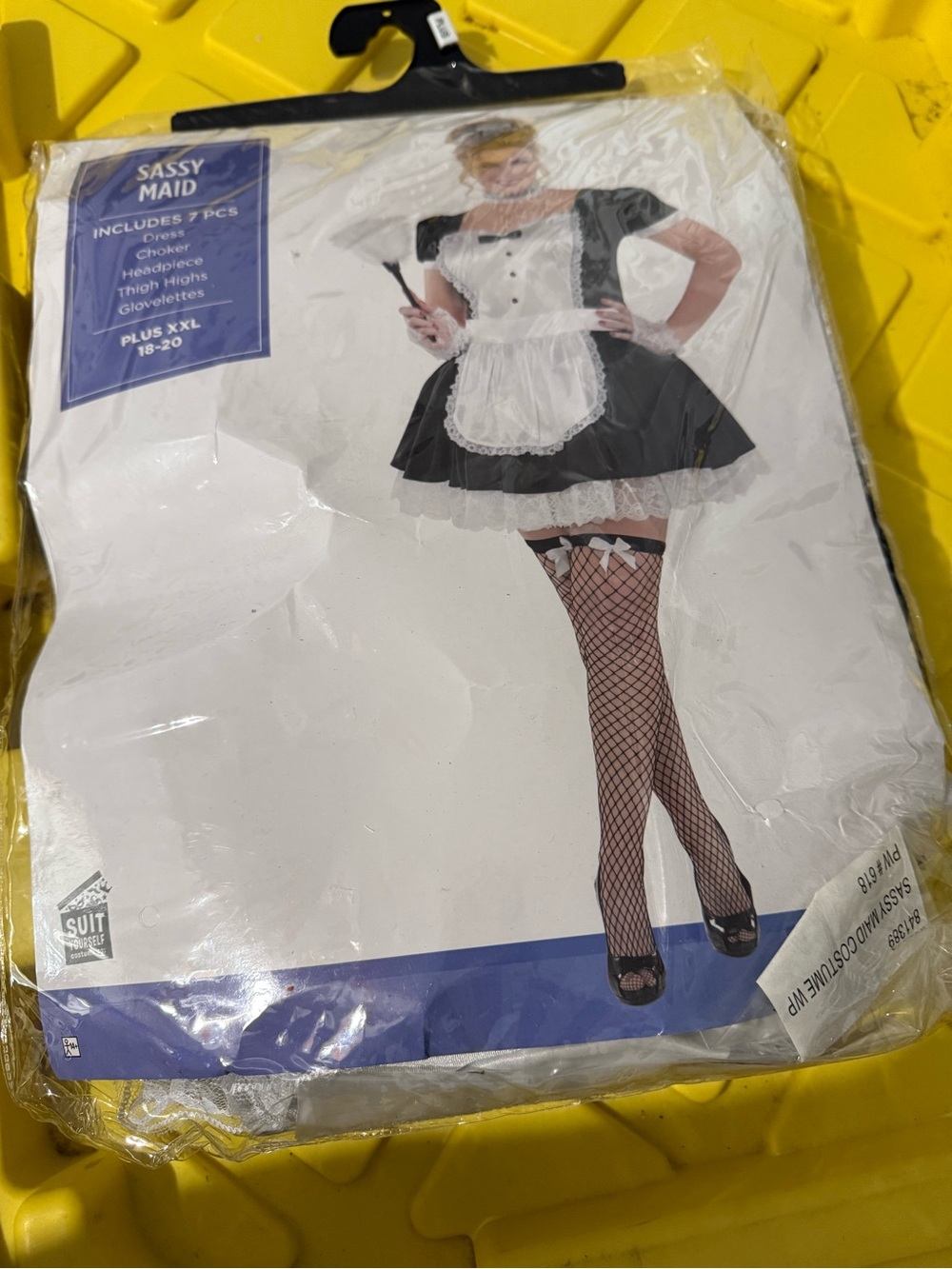 Plus Size Costume - Black and White